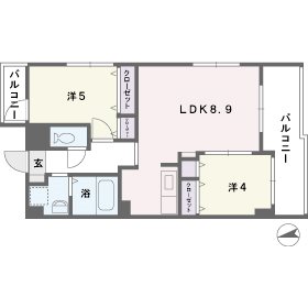 ビバリーロデオ 間取り