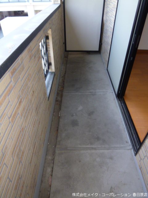 健康ハウス ベランダ