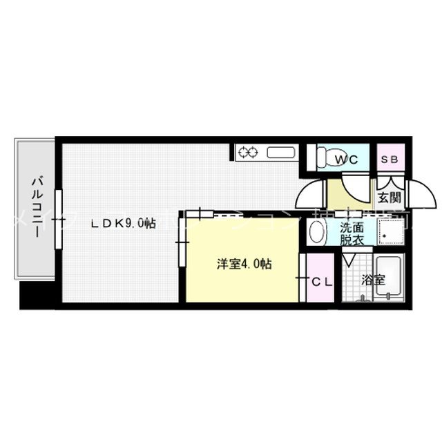 シャローム天神北 間取り