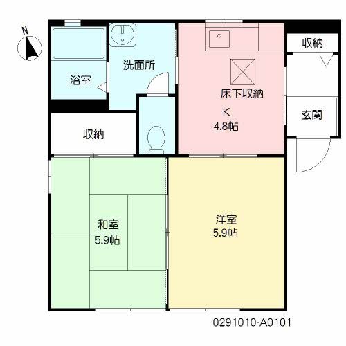 ディアスよしずみ 間取り