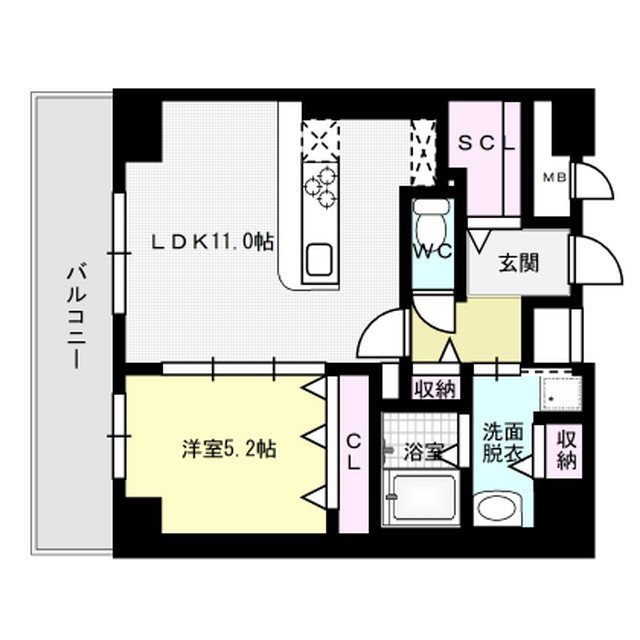 ソールオリエンス博多 間取り