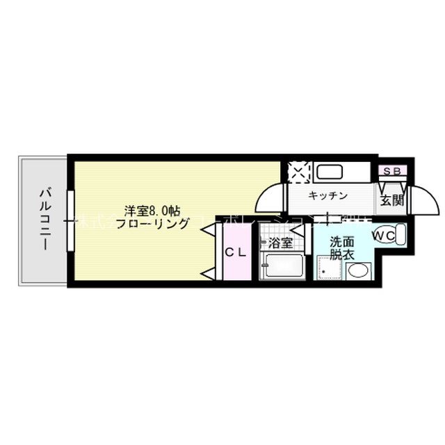 ピュアドームティアラ大手門 間取り