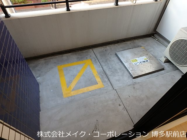 エンクレスト博多駅前Ⅲ ベランダ