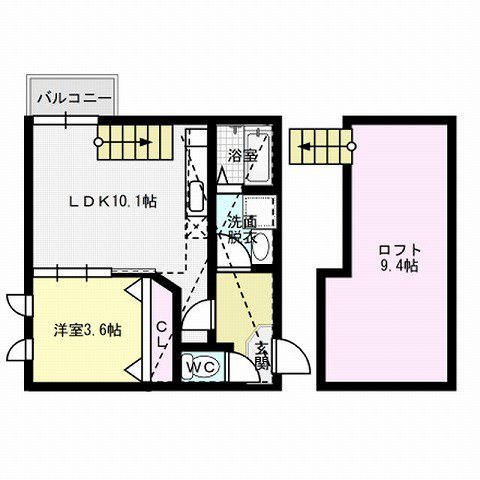 スマイルフラワー野芥 間取り