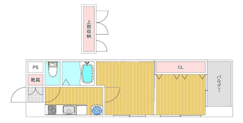 アリビオ天神南 間取り