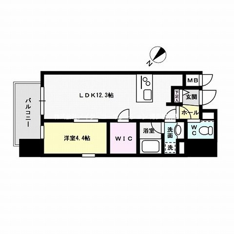 Volare HAKATA  間取り