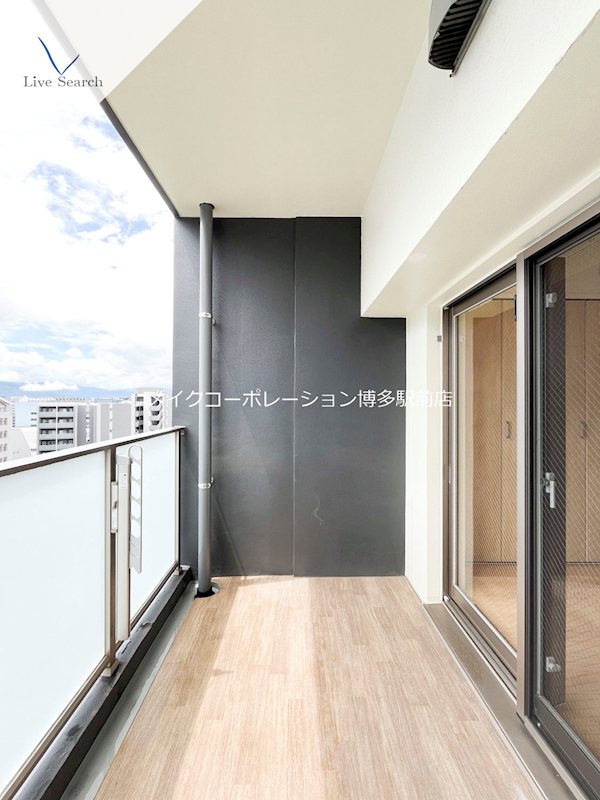 Live Casa県庁前 ベランダ