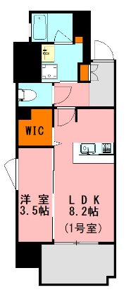 LANDIC　BAY　FIELD 間取り