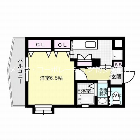 コスモス御笠川 間取り