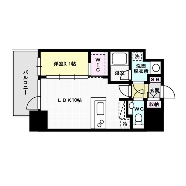 ネストピア天神東Ⅲ 間取り