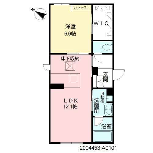 シャーメゾン大濠公園WEST  間取り図