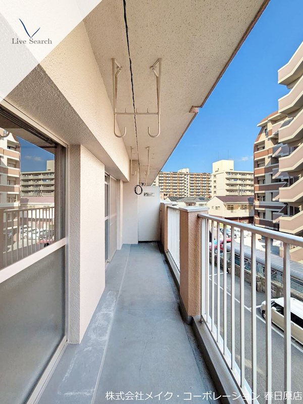 第2三城ハイツ ベランダ