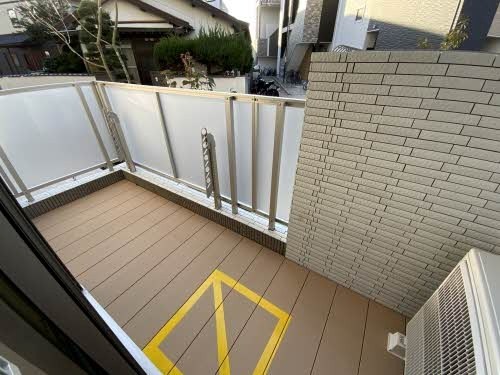 Blanche別府  ベランダ