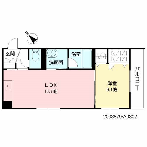 間取り ラ・シュエット高宮 間取り図
