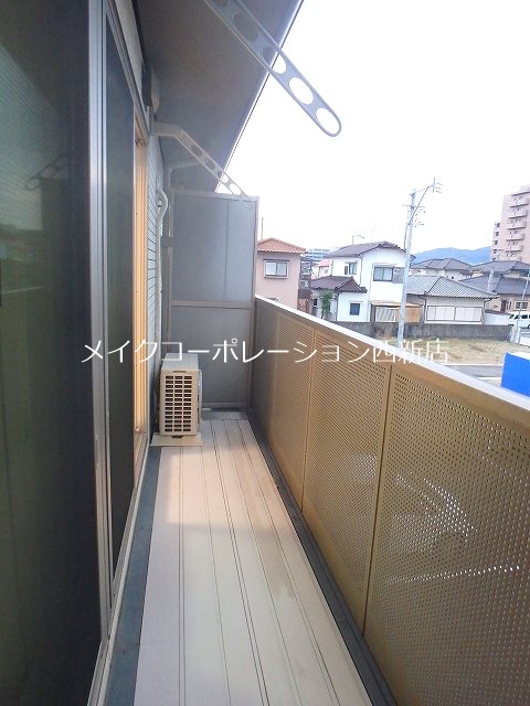 カンターレサヤC棟 ベランダ