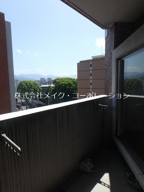ダイナコートエスタディオミューズ ベランダ