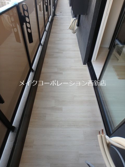 APエルテージ西新【4.7号タイプ】  ベランダ
