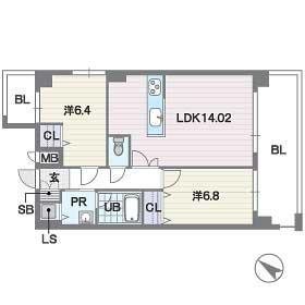 レキシントンスクエア白金 間取り図