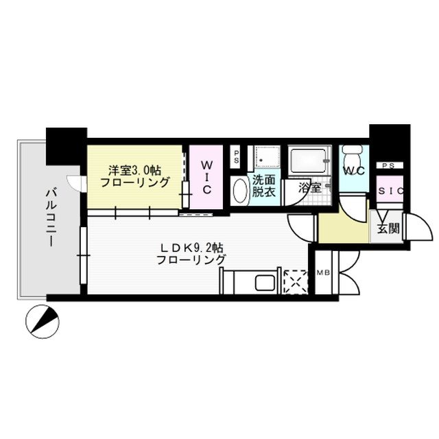 ラクレイス平尾山荘通り 間取り