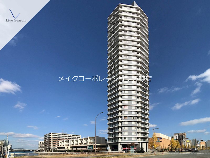 ラクレイス西新レジデンシャルタワー 外観