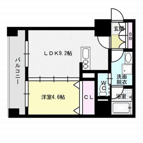 ビータ・コモダ博多 間取り