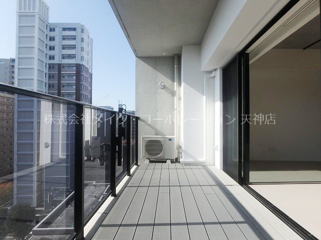 ナビールコート警固 ベランダ