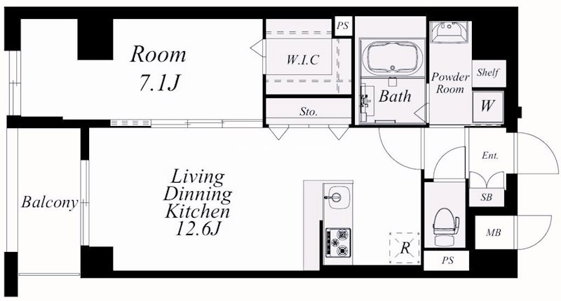 ベルコルティーレ 間取り