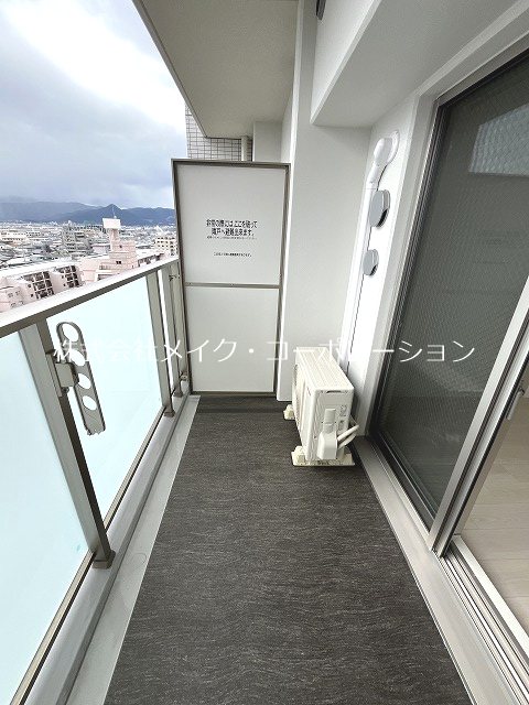 MELDIA Clarest西新南 ベランダ