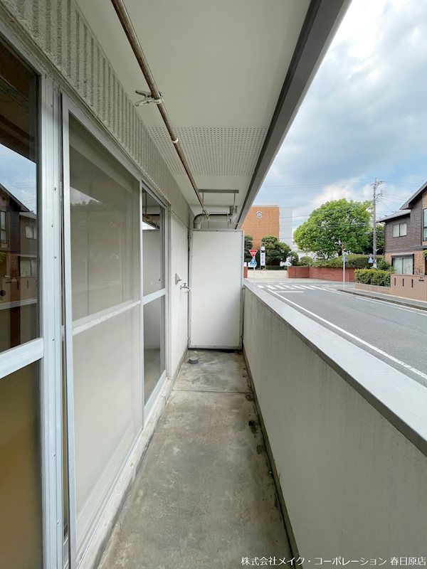 コーポオリエール ベランダ