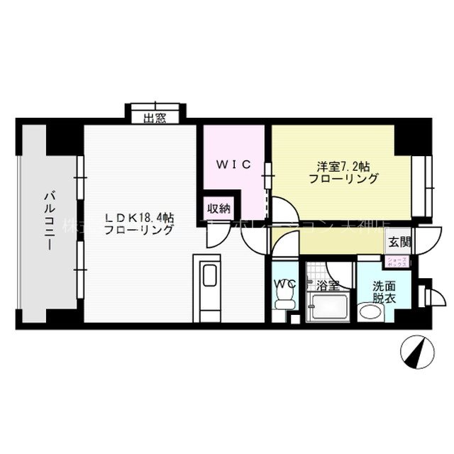 ヘスティア大濠 間取り
