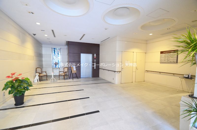 天神プレイス　イースト ベランダ