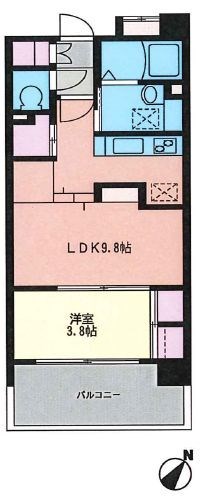 KDX清水レジデンス 間取り