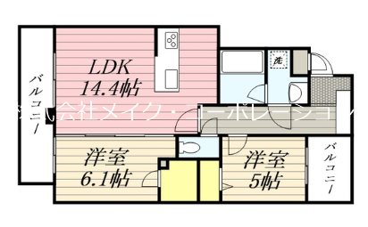弥生なつめビル 間取り