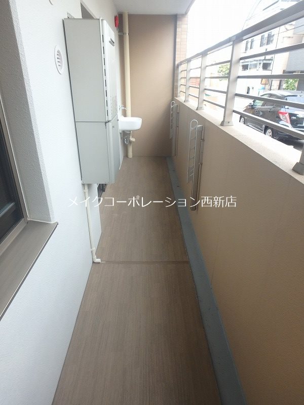 弥生なつめビル ベランダ