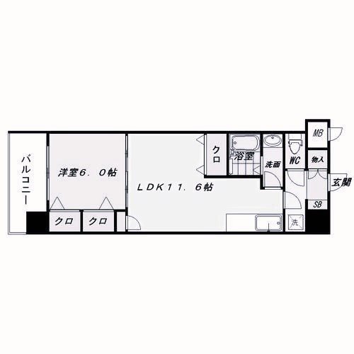 エスパンドーレ川上 間取り