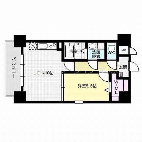 テイルガーデン博多 間取り