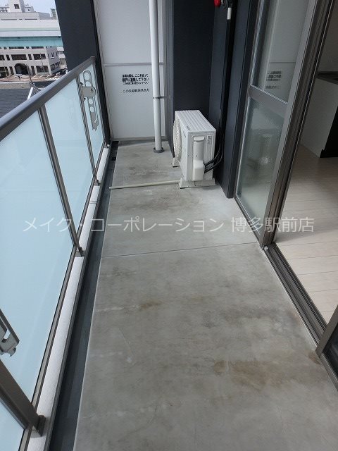 テイルガーデン博多 ベランダ