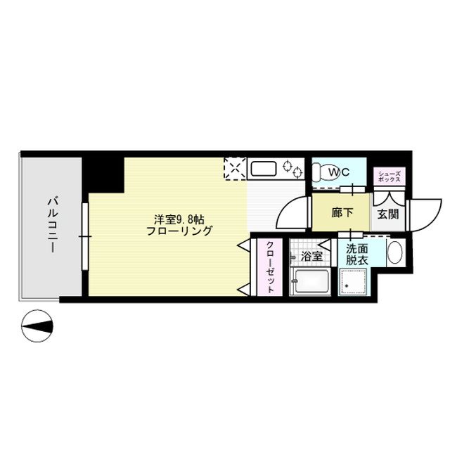 ジェイグランコート大濠公園 間取り
