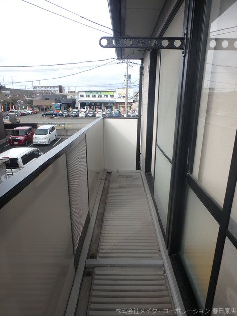 シャルムシェソワC棟 ベランダ