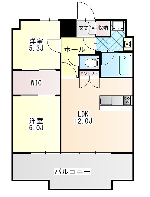 レジデンスマヒナ 間取り