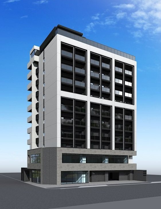 サンショウレジデンス西新 外観