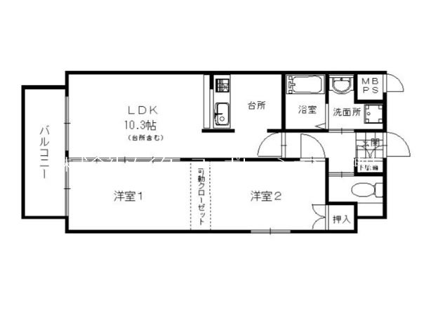 ＦＫＭ白金  間取り