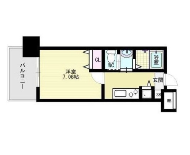 サヴォイザ・ブルネット～ネット無料～ 間取り