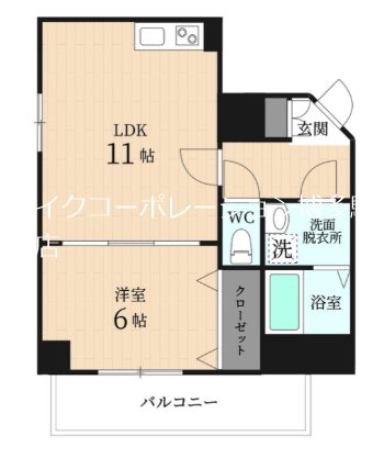 GRANDEUR住吉壱番館 間取り
