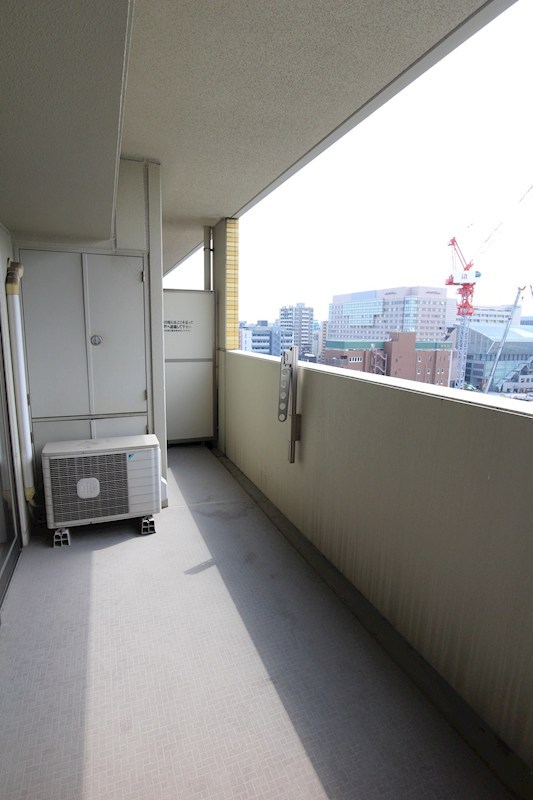 ウェルリバービュー天神 ベランダ
