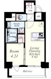 メゾン・ド・リエール博多 間取り