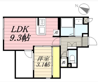 アイディール博多 間取り