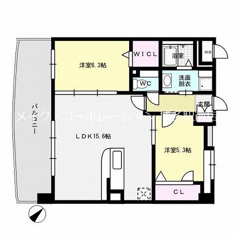 LE GRAND CRU 間取り