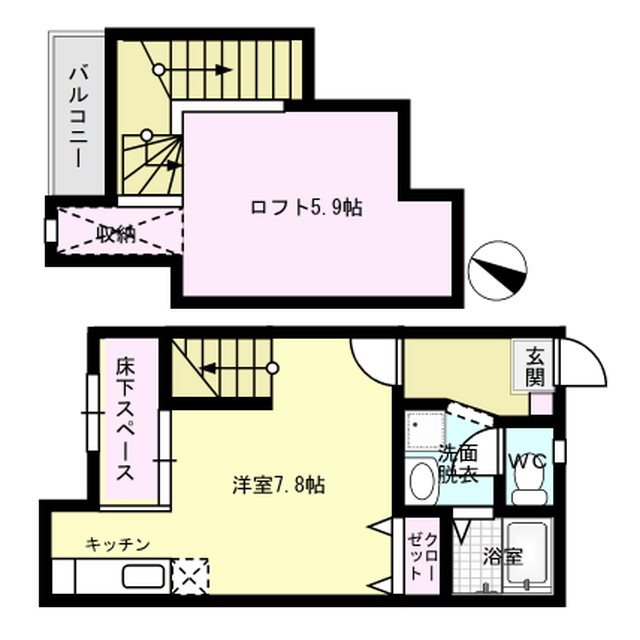 ポラリス周船寺駅前 間取り