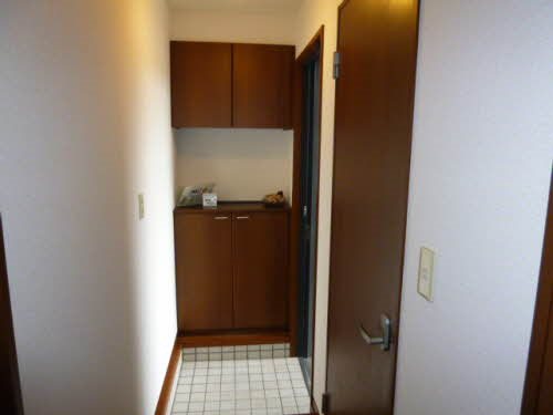 メイプルシャトーA棟 玄関